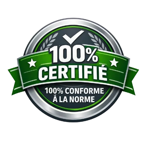 100% certifier